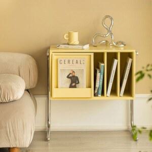 CD장 DVD 판 월넛 피규어 우드 레코드판 축음기 장식장