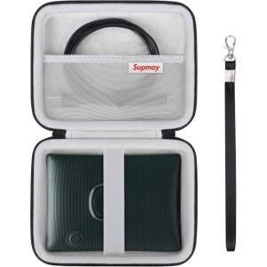 스퀘어 링크 프린트 홀더 USB 프린터용 필름용 하드캐리 케이스 블랙 컬러 보관 포토 메쉬 스마트폰