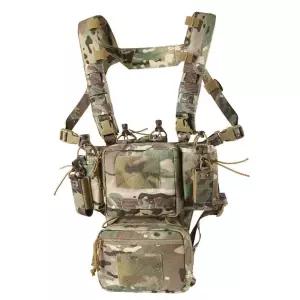 체스트리그 서바이벌 조끼 체스트백 에어소프트 가슴 전술조끼