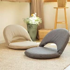 등받이 집꾸미기 방석 좌식의자 인테리어 접이식