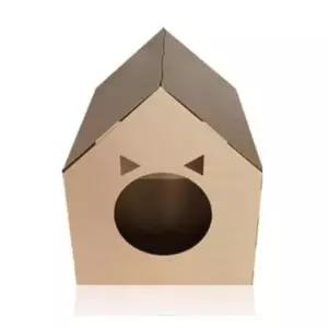 [JED] 동굴 박스 종이집 조립식 카톤 박스집 상자 사각 박스 하우스 고양이 숨숨집 종이