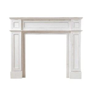 엔틱 벽난로 콘솔 화이트 장식장 원목콘솔 원목 빈티지 복도