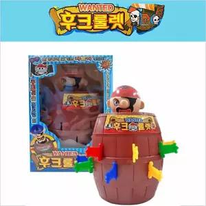 후크 룰렛 보드게임/복불복/게임/통아저씨/학교/선물용/술자리/초등/키즈/이벤트/수업