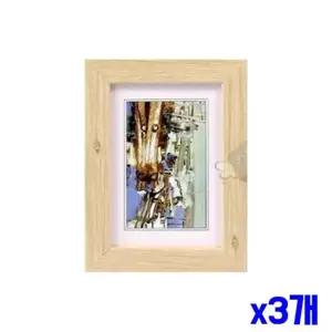 bns 내추럴우드 원목 탁상용 액자 11.5x15cm x3개 WFLITSC