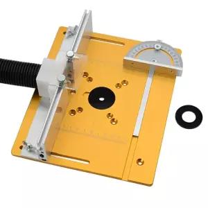 목공트리머 삽입 테이블 트리머 플레이트 트리밍 루터기 밀링 패널 전기 목재 용 타각기