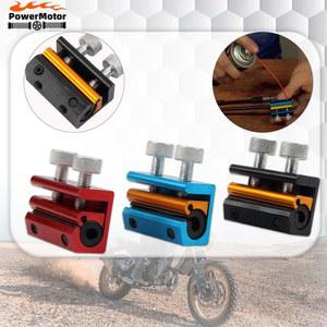 오토바이 알루미늄 케이블 윤활제 도구 ATV 스로틀 클러치 브레이크 윤활 와이어 오일러 모토 크로스 액세서리