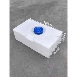 대형 사각 청수통 이동식 캠핑용 수직 대용량 트레일러 차박