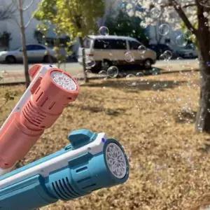 유아동 선물 대형샷 10구 버블건 원터치 샷건 비눗방울 어린이날 자동