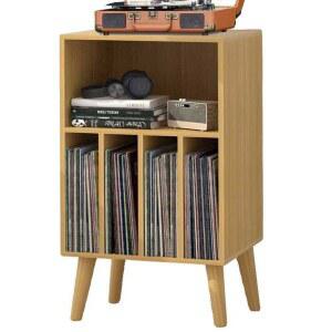 턴테이블 수납장 보관함 음반 정리 선반 엘피 장식장 레코드판