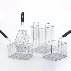 튀김기 사각 거름망 스테인레스 채반 메쉬 스텐 분식 바스켓