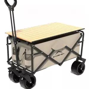 접이식 캠핑 카트 미니 휴대용 웨건 짐수레 트레일러