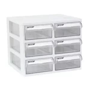 [생활] 6단 멀티 수납 서랍 플라스틱 보관함