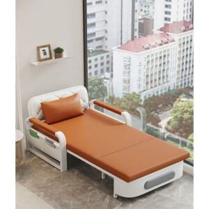 접이식 수납침대 팔걸이 사무실 수납 소파 폴딩베드 1인용 베드