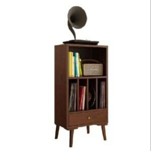 LP보관함 lp장 턴테이블 선반 우드 레코드 진열대 엘피 보관함