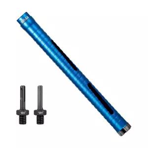 SALI 다이아몬드 코어 드릴 비트 1 직경 10 /254mm 깊이 5/8-11 벽돌 블록 조적 두 개의 어댑터가 있는