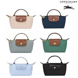 [롱샴]르 플리아쥬 오리지널 미니 핸들 파우치 6col