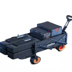 캠핑 웨건 전동 카트 접이식 트레일러 캐리어 장보기 낚시 운반 수레