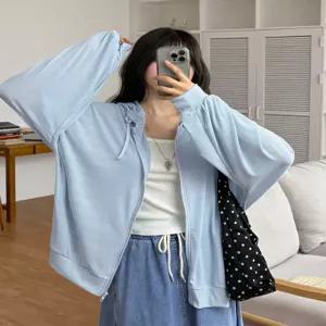 [09초이스] 완벽한 썸머데이 루즈핏 후드집업 87480 빅사이즈 여성의류