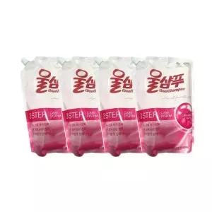 울샴푸 오리지널 리필 1.5L x 4개