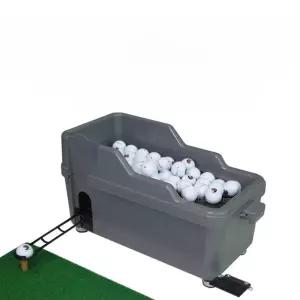 골프공 배급기 스크린 연습장 연습 퍼팅 반자동 공급기 녹색
