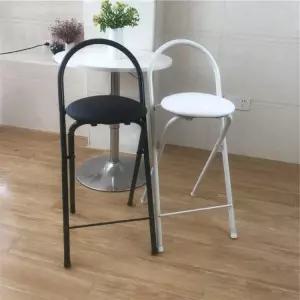 바텐의자 접이식 철제 높은 바의자 바스툴 홈바