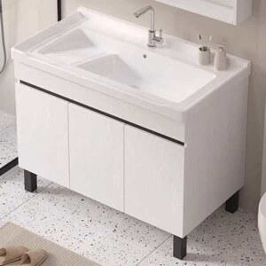 손빨래 싱크대 사각 단단한 사무실 세면대 하부장 탕비실