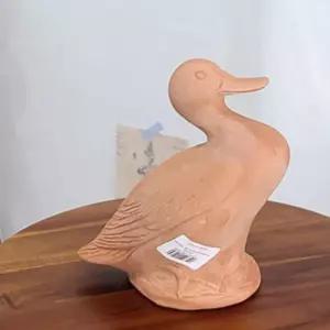 테라코타 오브제 오리 14X10X22CM 인테리어오브제 거실장식품 인테리어장식품