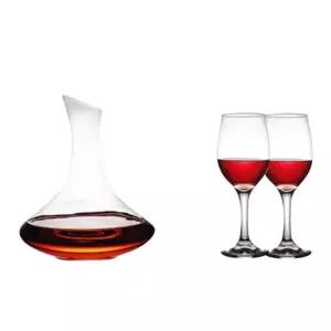 디캔더 와인잔 세트 유리 이벤트 파티 고급 WFLIY1O