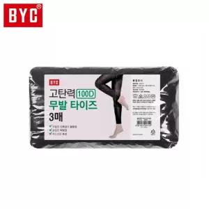 BYC 플랜무발100D타이즈 3매 DOLT2004