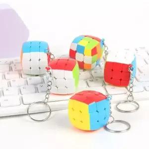 큐브 키링 미니 고리 장식 가방 선물 장난감 WFLIY54