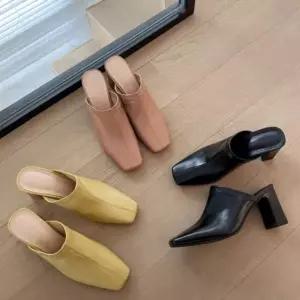 로퍼 구두 여자 굽 하이힐 패션 고급 심플 WFLIY8S