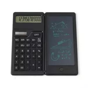 [문구/오피스] 휴대용 접이식 태양광 전자 메모패드 계산기