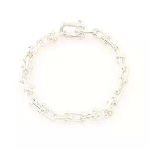 [구구스]중고명품 티파니 실버 하드웨어 링크 팔찌 (NO 10415460)