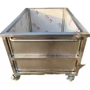 이동식 스텐 카트 트롤리 스테인리스 스텐카트 업소용 미용