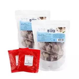 [동방유통] 손질 주꾸미 1kgx2팩 (소스동봉)