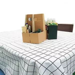 정사각형식탁보 캠핑테이블보 방수식탁보 테이블보 식