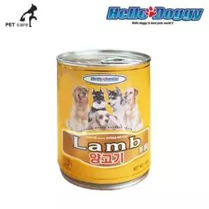 [반려] 헬로도기x24개입 400g 양고기캔x총48개 2박스