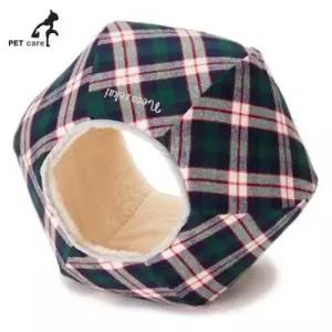 [반려] 하우스 캣 볼 그린체크 네코세카이