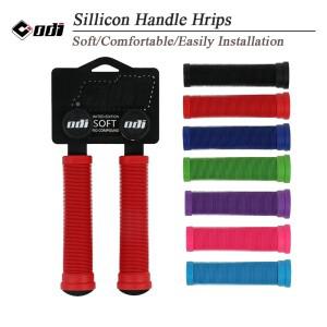 ODI MTB 핸들 바 그립 자전거 실리카 젤 소프트 미끄럼 방지 충격 흡수 커버 XC/AM 내리막 접이식