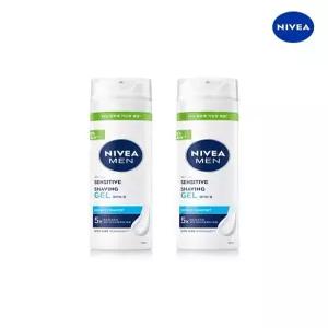 [니베아]니베아 맨 센서티브 쉐이빙 젤 200ml 2개