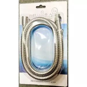 샤워호스 스텐 블리스터포장 2M x10개 식당 업소 욕실호수 욕실수전