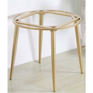 원형 테이블 원탁 라운드 직경 골드선반 받침대 다리