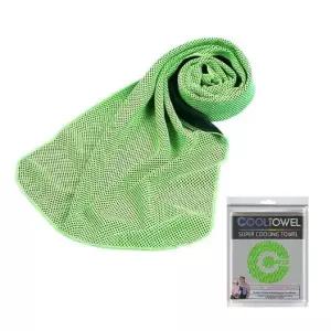 라이트그린 스포츠 페이스 쿨타올 휴대용