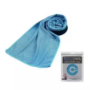 휴대용 페이스 쿨타올 스카이블루 스포츠