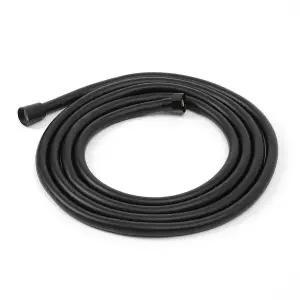 HWA 줄꼬임방지 PVC 샤워기 호스 3M 블랙