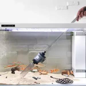 전동사이펀 물갈이 물생활 바닥재청소 수족관 환수 자동