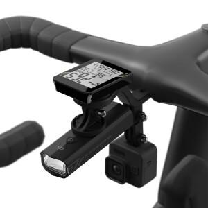 자전거 전조등 브래킷 사이클링 핸들바 확장 컴퓨터 마운트 와후 브라이튼 가민 속도계용