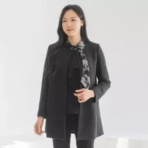 [마담4060]엄마옷 마담4060 클래씨마담 펄라운드하프 여성 데일리 코트-RCO2512021-