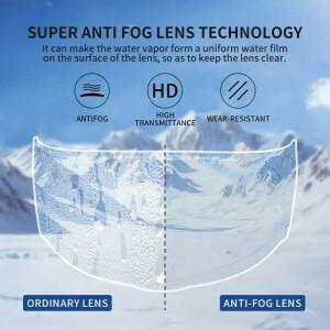 바이크 오토바이 안경 헬멧 바이저, 양면 나노 김서림 방지 렌즈, LS2 FF353 FF320 FF800 FF397