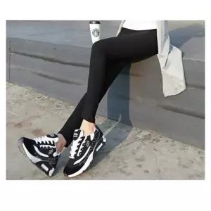 귀여운 한 보온 청레깅스 에어로빅 보정 헬스장 신상